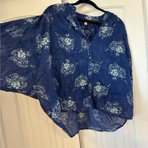 ANTHRO oversized blouse